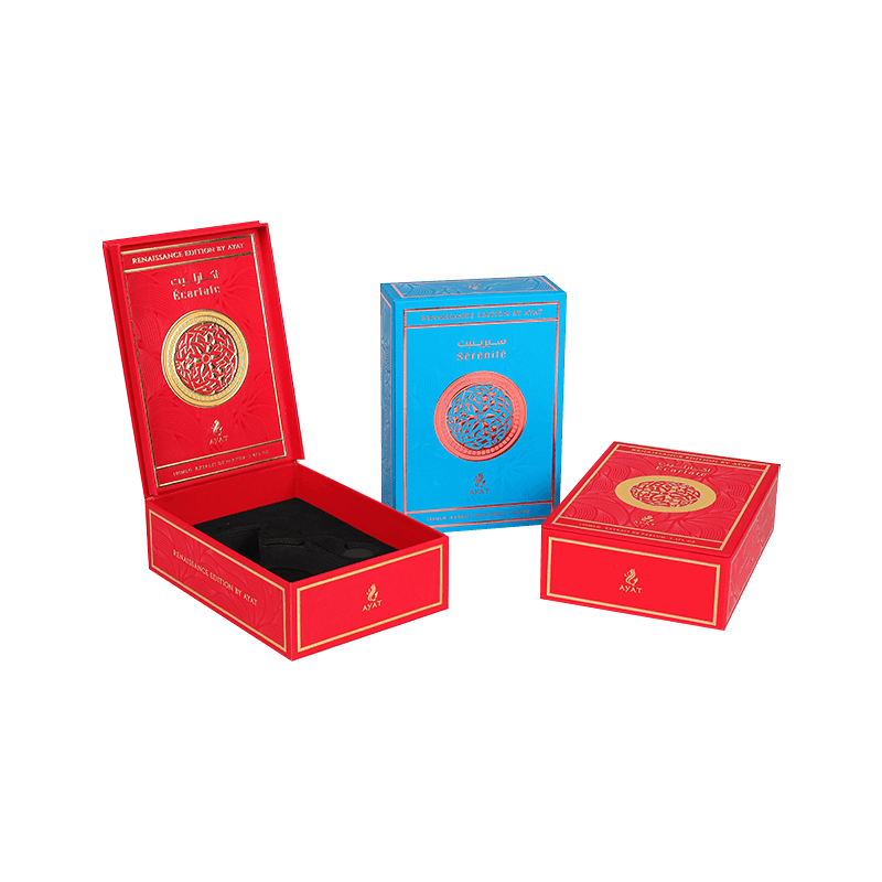Mist Enigma Eva, выровненная флокирующая парфюмерная коробка