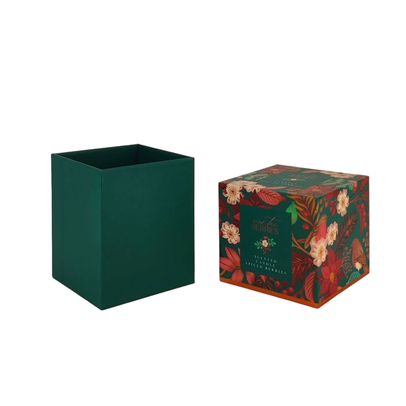 Парфюмельная коробка с золотой фольгой с пенойкой EVA и прочным дизайном ручной работы HP022