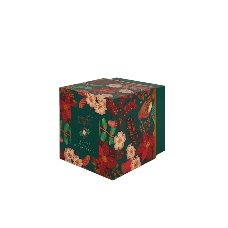 Парфюмельная коробка с золотой фольгой с пенойкой EVA и прочным дизайном ручной работы HP022