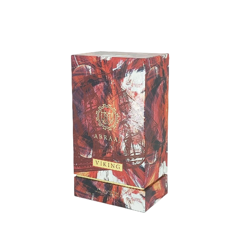 Парфюмная коробка с золотой фольгой с пенойной подкладкой EVA и жесткой базой для премиум -упаковки HP023