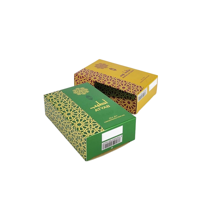 Печатная бумажная коробка для роскошных продуктов, идеально подходит для доставки и розничной упаковки PTE008